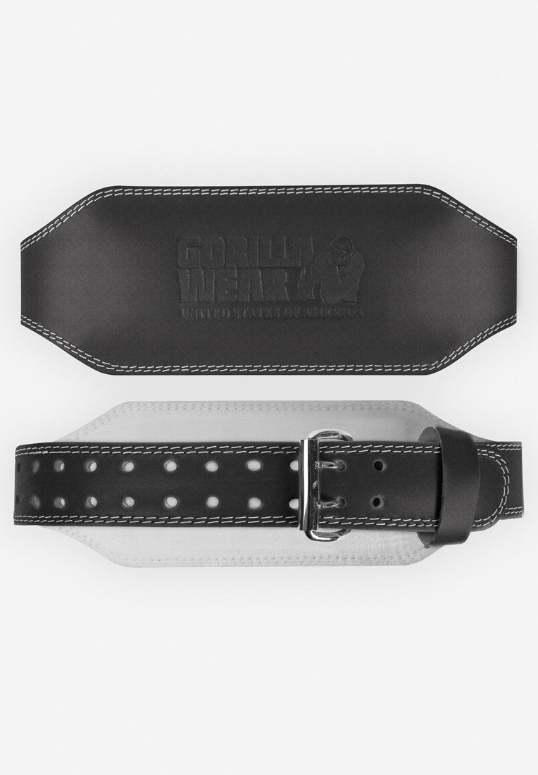 GORILLA - 6 INCH PADDED LEATHER LIFTING BELT