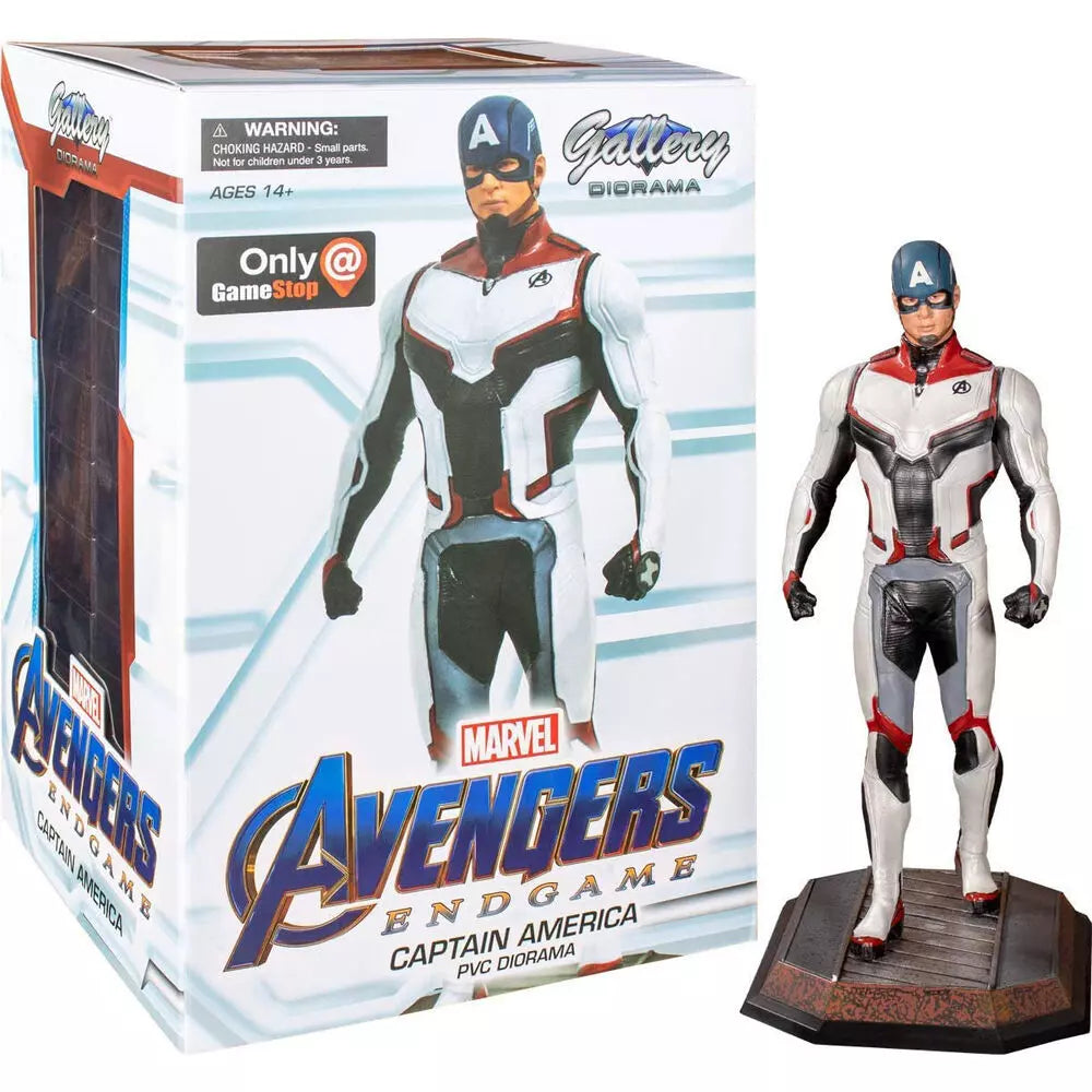 ACTION FIGURE - MARVEL DIORAMA AVENGERS ENDGAME CAPITAN AMERICA 23cm