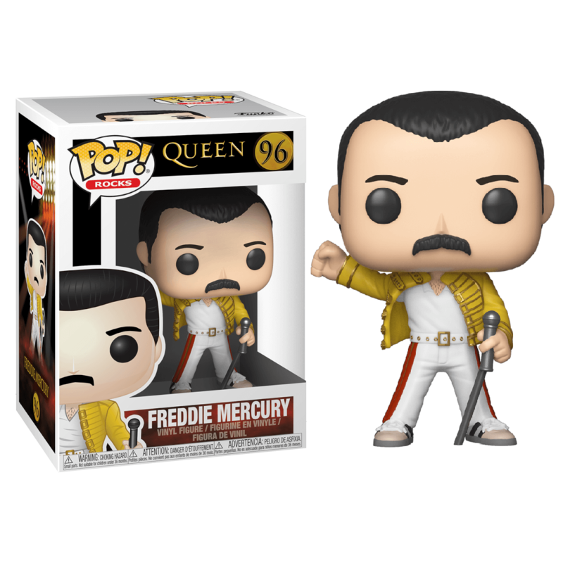 POP FIGURE - FREDDIE MERCURY WEMBLEY 1986 9cm