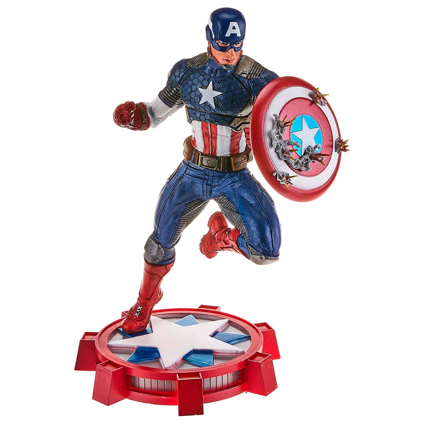 ACTION FIGURE - MARVEL NOW! CAPITAN AMERICA DIORAMA 23cm-American Fitness 2.0