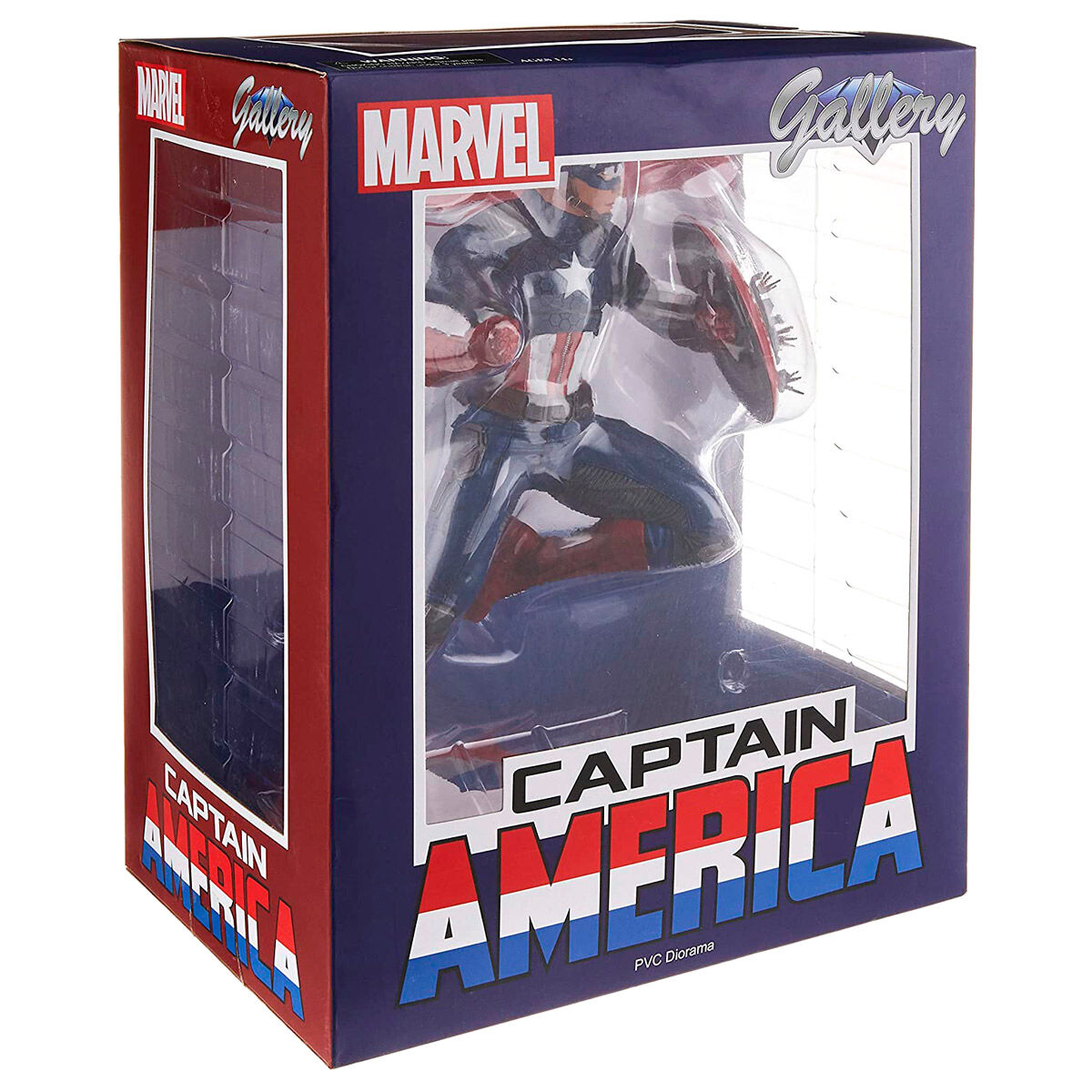 ACTION FIGURE - MARVEL NOW! CAPITAN AMERICA DIORAMA 23cm-American Fitness 2.0