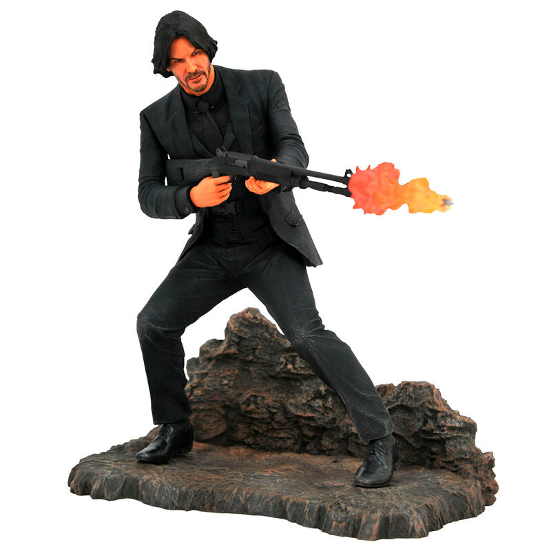 ACTION FIGURE - JOHN WICK DIORAMA 23cm