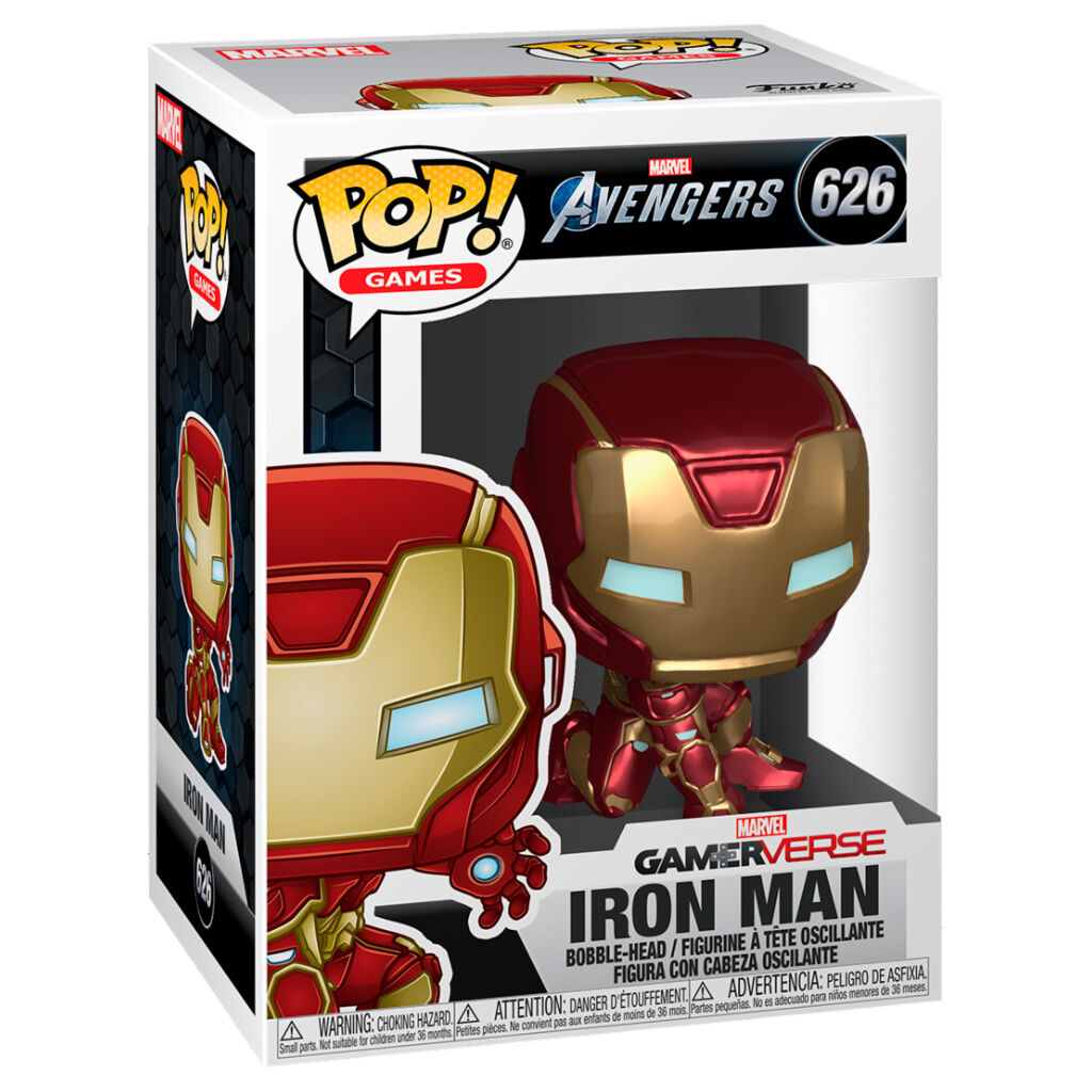 POP FIGURE - MARVEL IRON MAN TECH SUIT 9cm