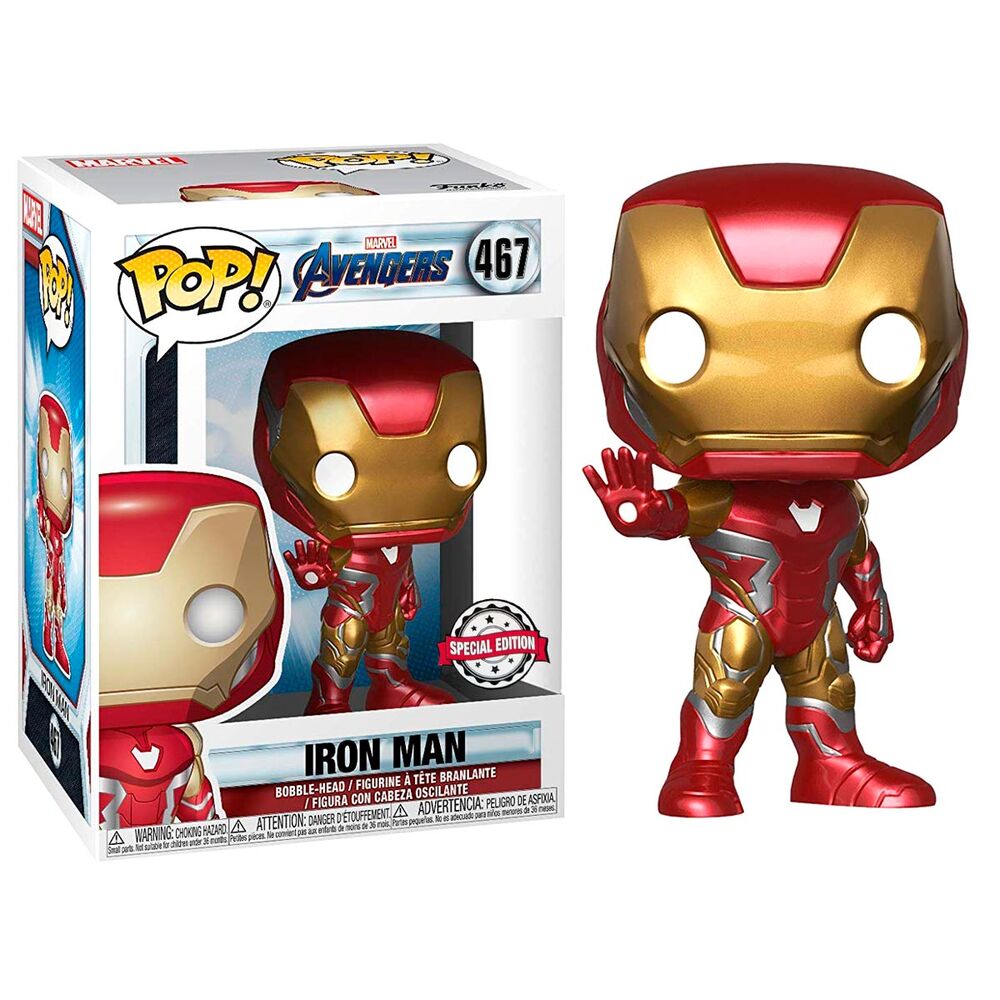 POP FIGURE - MARVEL AVENGERS ENDGAME IRONMAN EXCLUSIVE 9cm