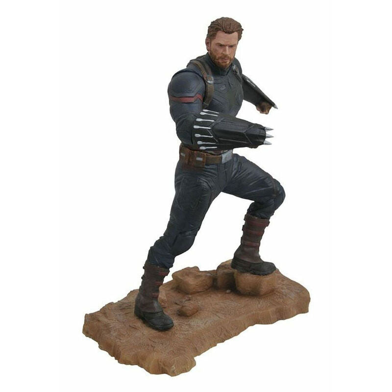 ACTION FIGURE - MARVEL AVENGERS 3 CAPITAN AMERICA 23cm