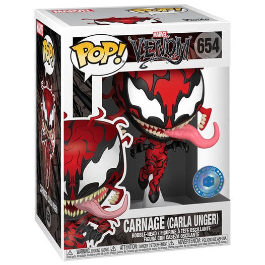 POP FIGURE - MARVEL COMICS CARNAGE EXCLUSIVE CARLA UNGER 9cm