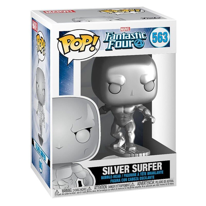 POP FIGURE - MARVEL FANTASTICI 4 SILVER SURFER 9cm