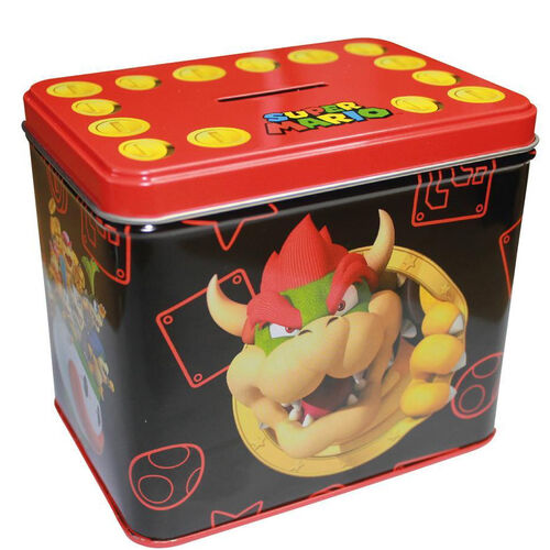 TAZZA - NINTENDO BOWSER+SALVADANAIO