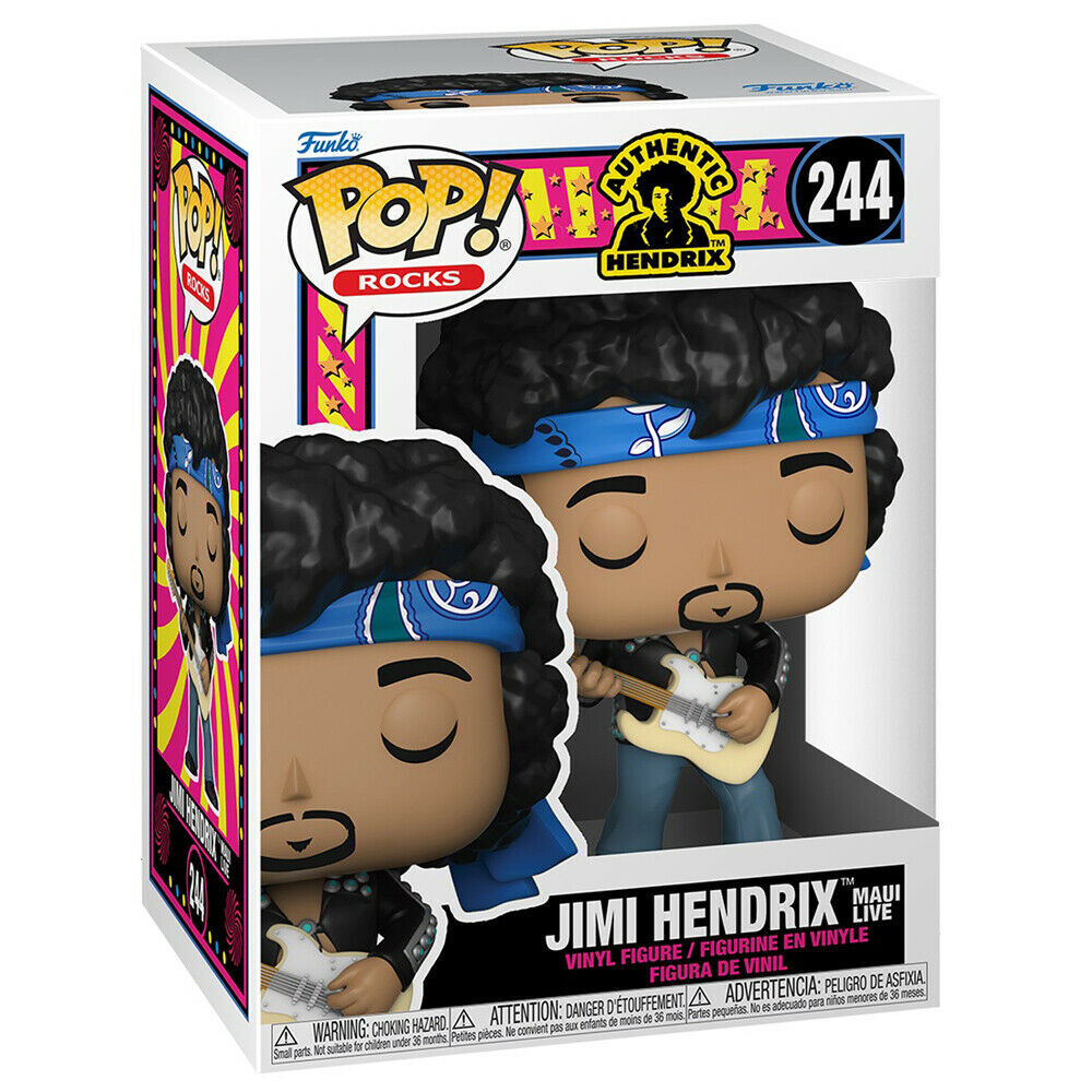 POP FIGURE - JIMI HENDRIX LIVE IN MAUL JACKET 9cm