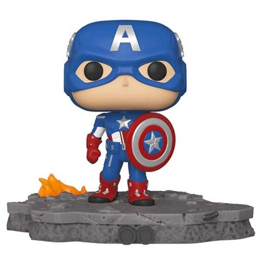 POP FIGURE - MARVEL AVENGERS CAPITAN AMERICA ASSEMBLE EXCLUSIVE