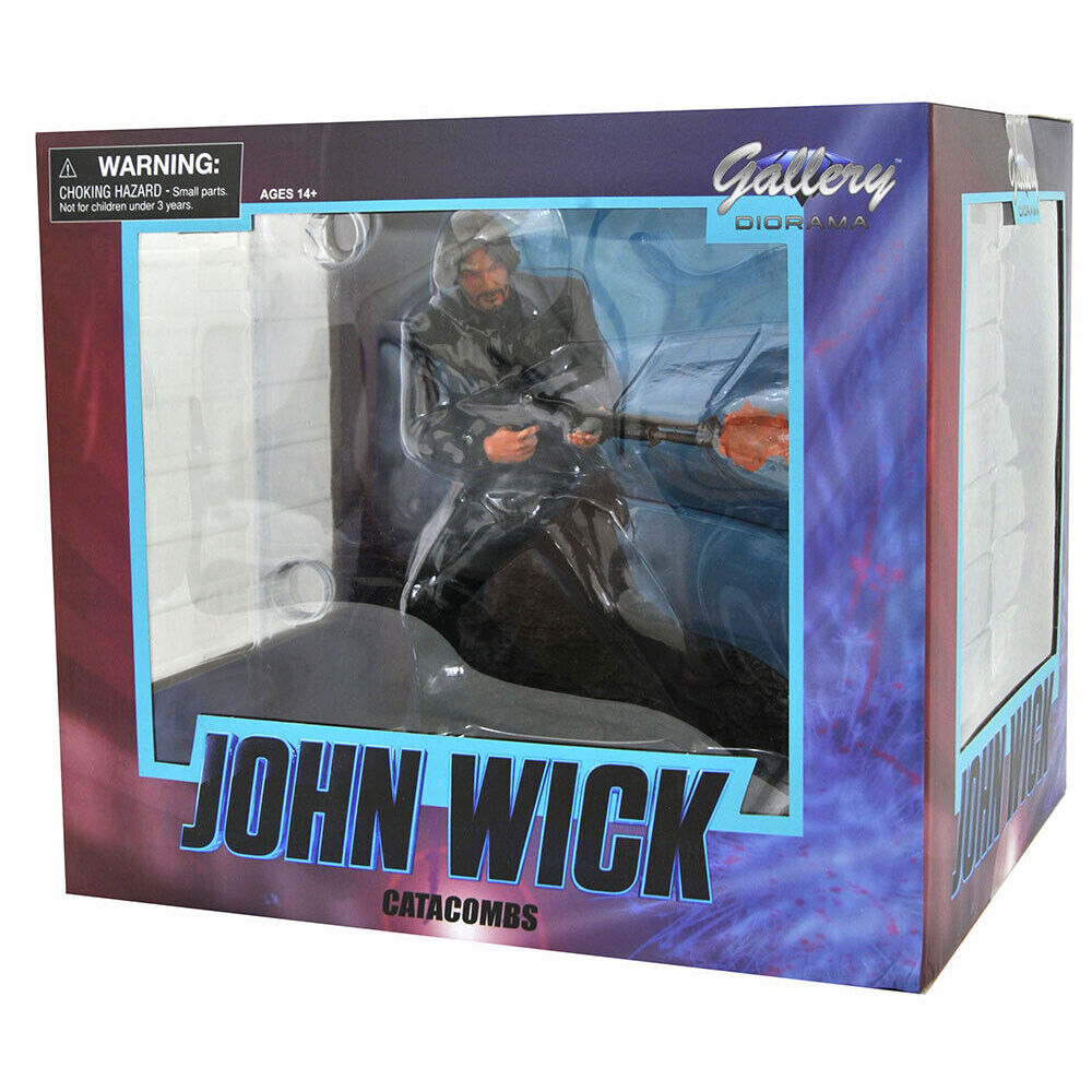 ACTION FIGURE - JOHN WICK DIORAMA 23cm