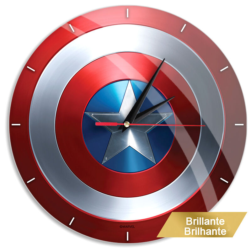 OROLOGIO DA MURO CAPITAN AMERICA D30,5cm