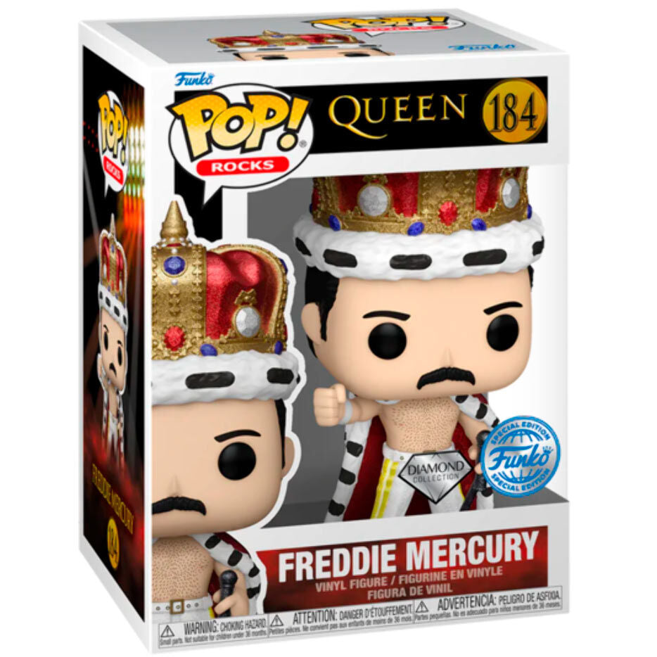 POP FIGURE - FREDDIE MERCURY EXCLUSIVE QUEEN 9cm