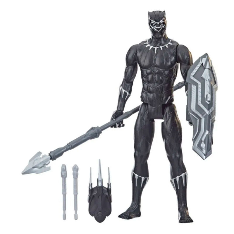 ACTION FIGURE - MARVEL TITAN HERO BLACK PANTHER 30cm