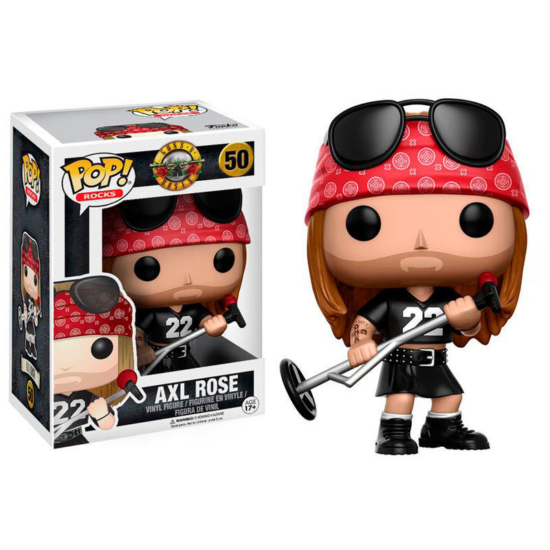 POP FIGURE - AXL ROSE GUNS'N'ROSES 10cm