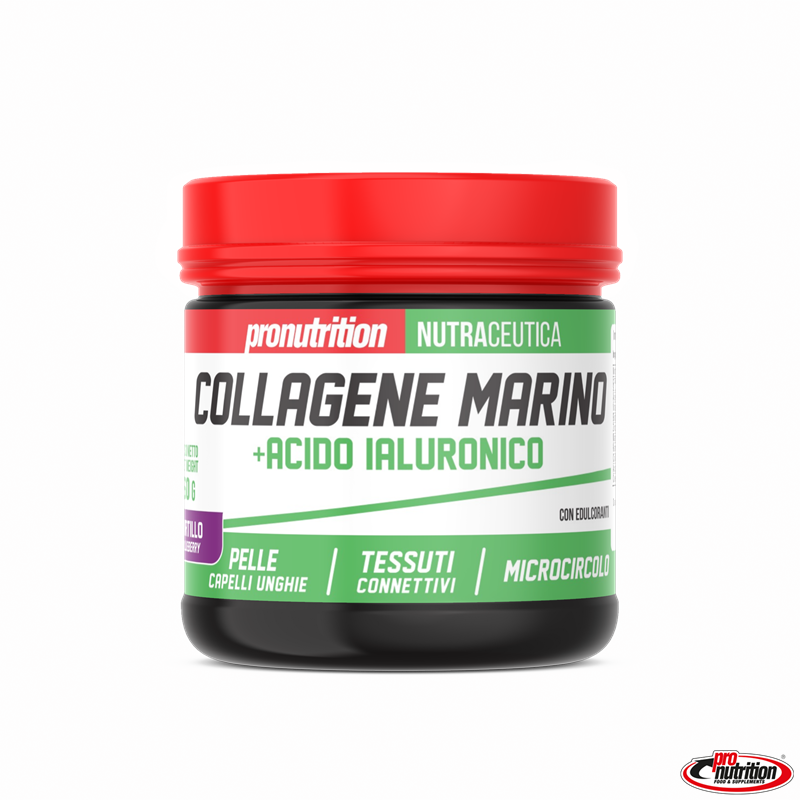 PRO NUTRITION - COLLAGENE MARINO+ACIDO IALURONICO 160gr