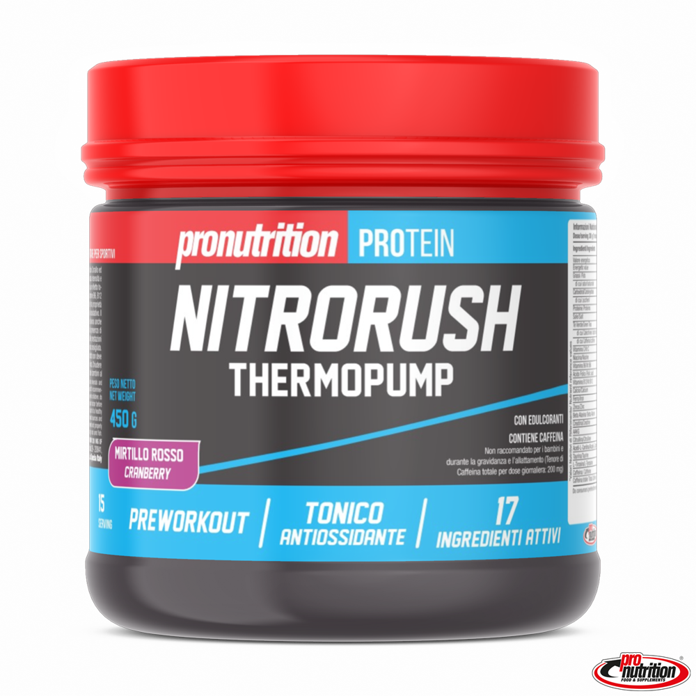 PRO NUTRITION - NITRORUSH THERMOPUMP 450g