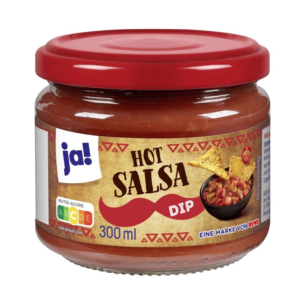 JA! - HOT SALSA DIP 300ml