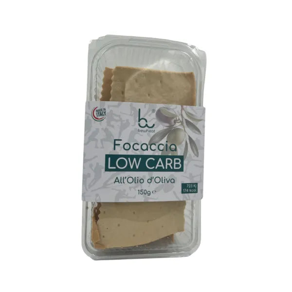 BE WHEAT FOCACCIA LOW CARBO 150 G.