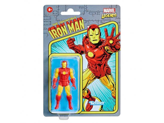 ACTION FIGURE - IRON MAN RETRO 10cm