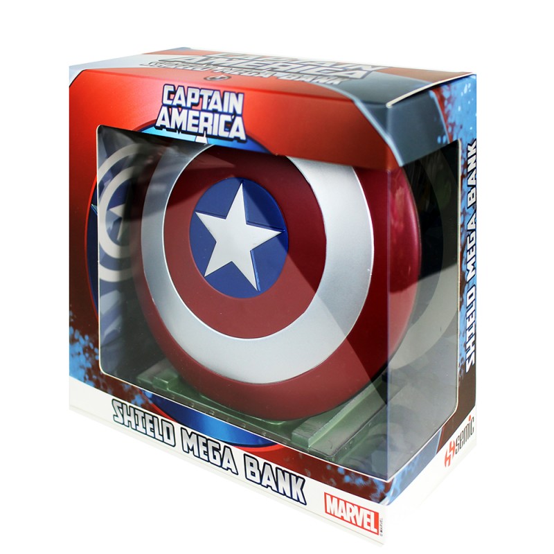 SALVADANAIO - MARVEL SCUDO CAPITAN AMERICA 28cm