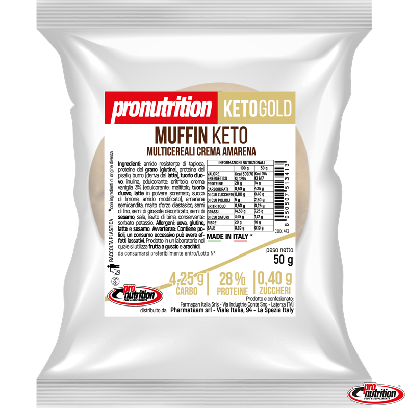 PRO NUTRITION - MUFFIN KETO 50g