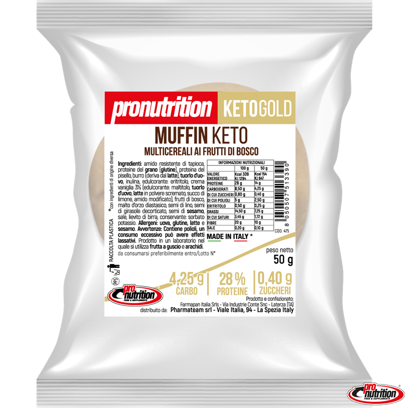 PRO NUTRITION - MUFFIN KETO 50g