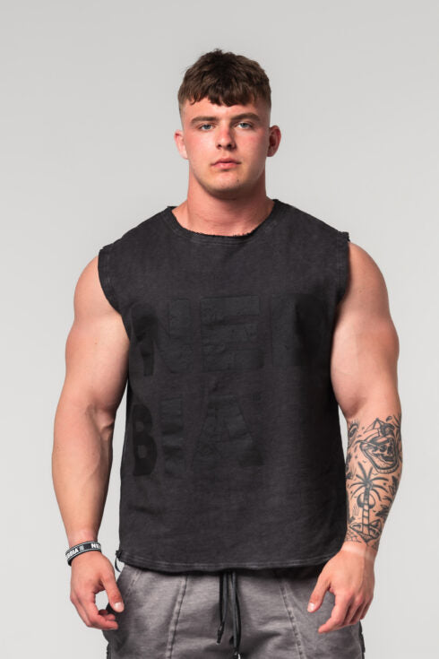 NEBBIA - WASHED-OFF TANK TOP BEASTIN' 361