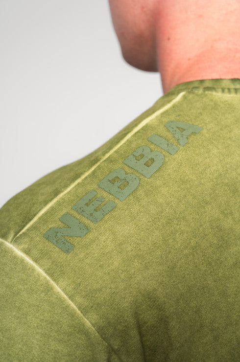 NEBBIA - WASHED-OFF OVERSIZED T-SHIRT HERITAGE 355