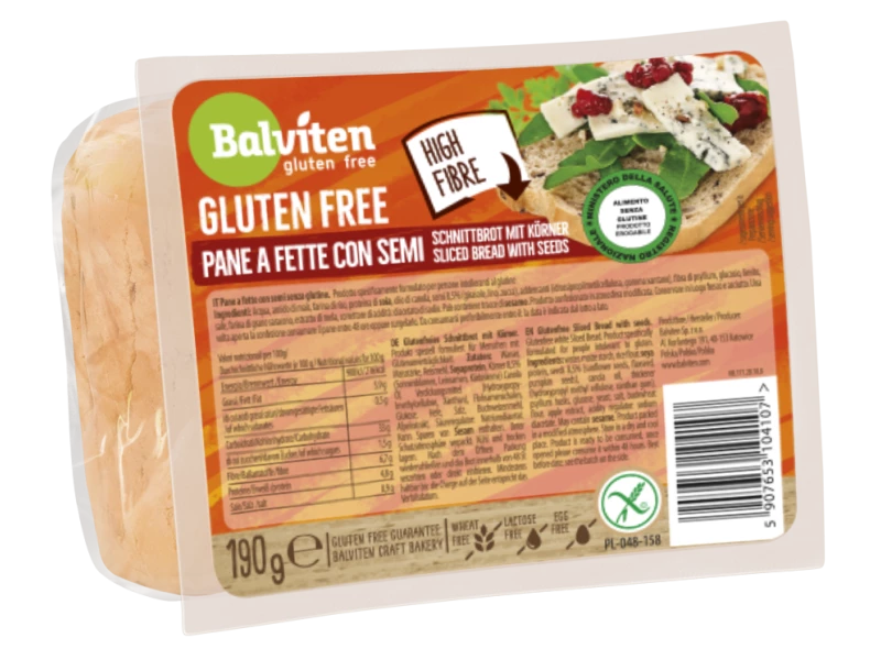 BALVITEN - PANE A FETTE CON SEMI 190g