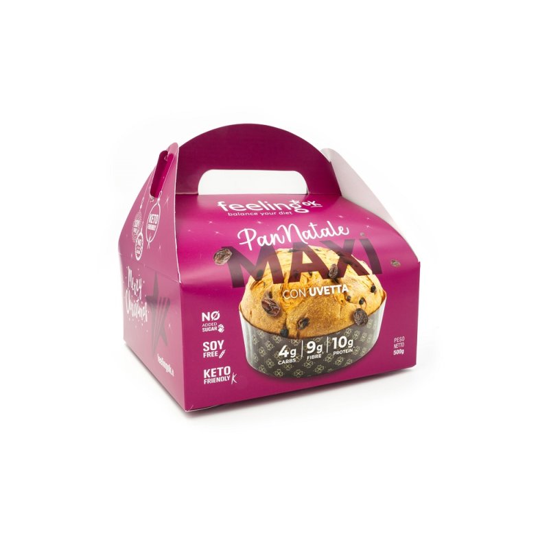 FEELING OK - PAN NATALE MAXI 500g-American Fitness 2.0