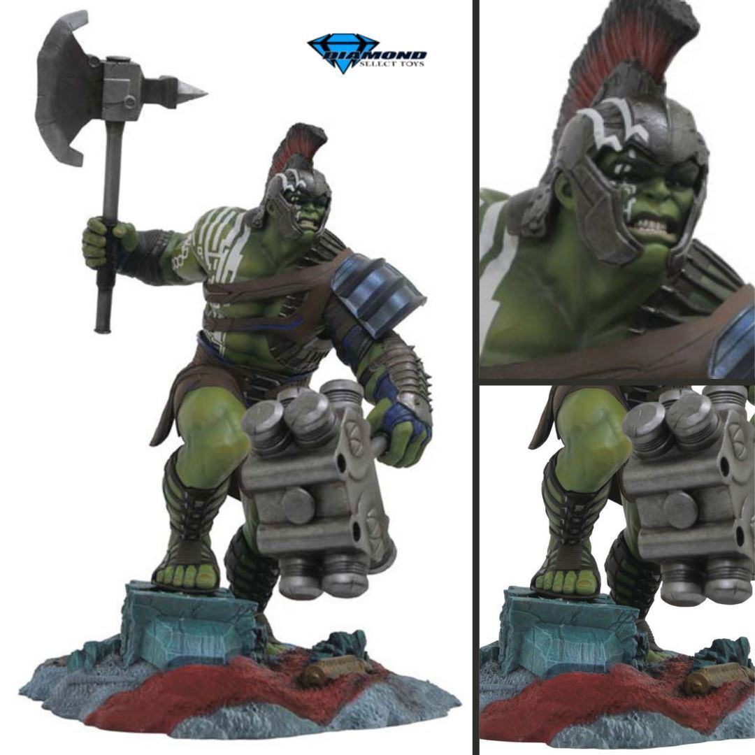ACTION FIGURE - MARVEL HULK GLADIATOR PREMIER COLLECTION 30cm