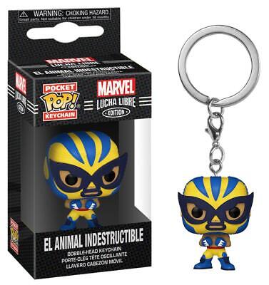 FUNKO POP - PORTACHIAVI MARVEL LUCHA LIBRE 6cm