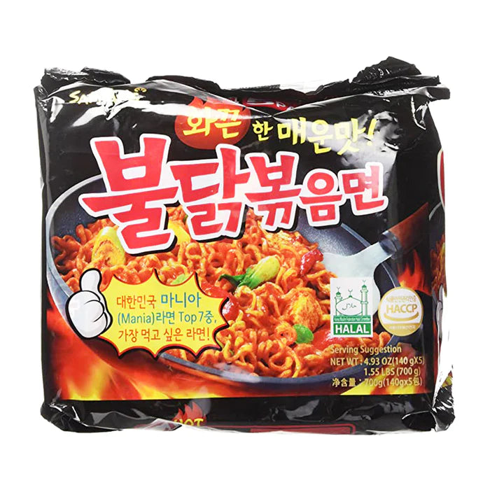 SAMYANG - RAMEN HOT CHICKEN SPICY 140g