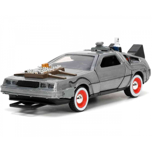 FIGURE - BACK TO THE FUTURE DLOREAN 1:32-American Fitness 2.0