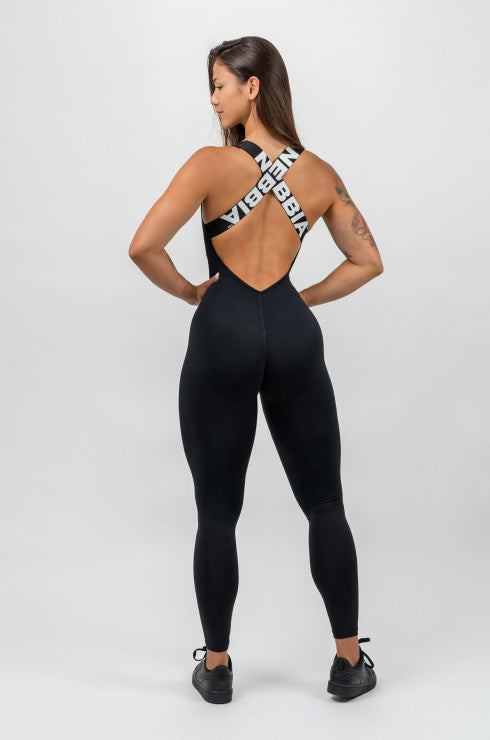 NEBBIA - ONE-PIECE WORKOUT BODYSUIT GYM RAT 201