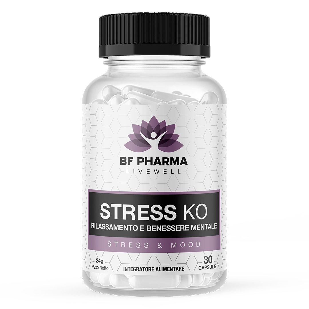 BF PHARMA - STRESS KO 30cps-American Fitness 2.0
