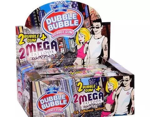 DUBBLE BUBBLE MEGA TATTOO CITY-American Fitness 2.0