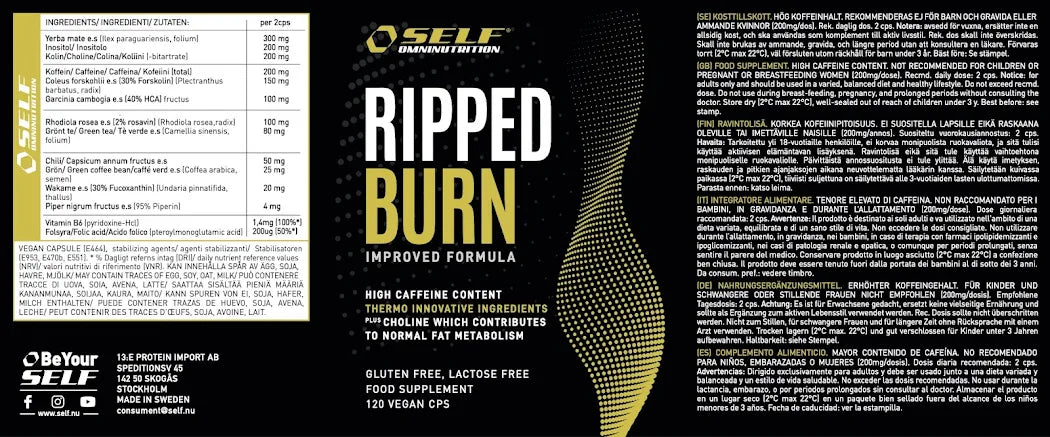 SELF - RIPPED BURN 120cps