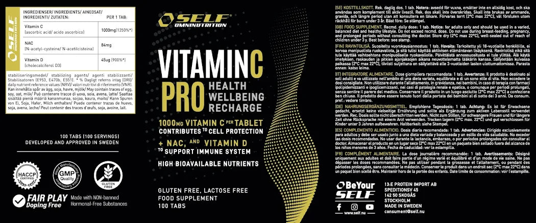 SELF - VITAMIN C PRO 100cps