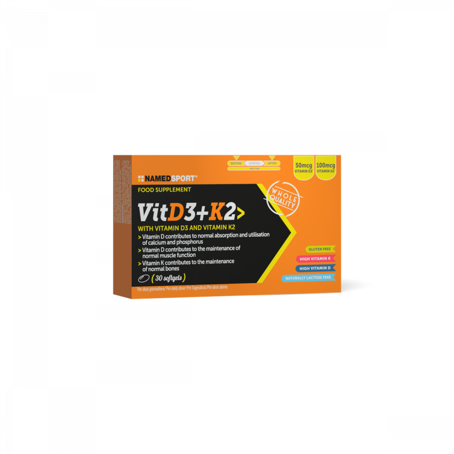 NAMEDSPORT - VITAMIN D3+K2 30cps