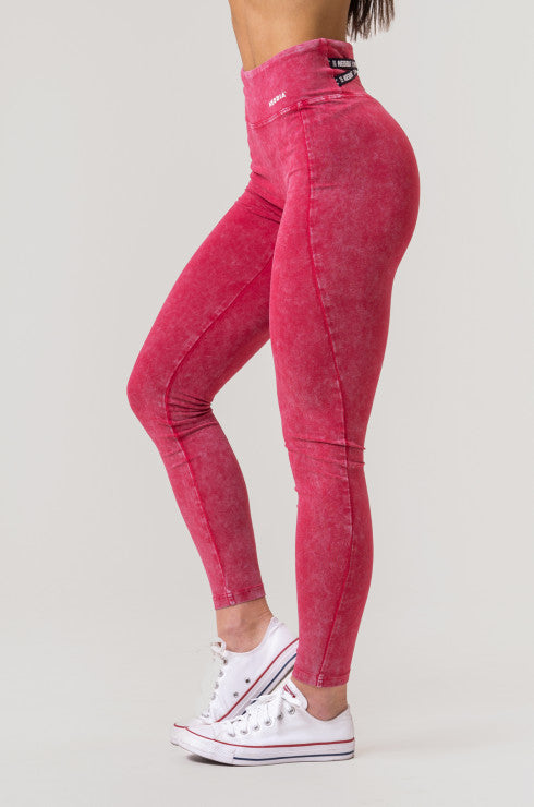 NEBBIA - WASHED HIGH WAISTED LEGGINGS LEGACY 777