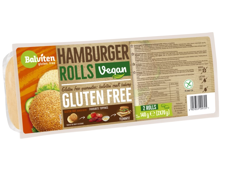 BALVITEN - HAMBURGER PANINO CON SESAMO 2X70g